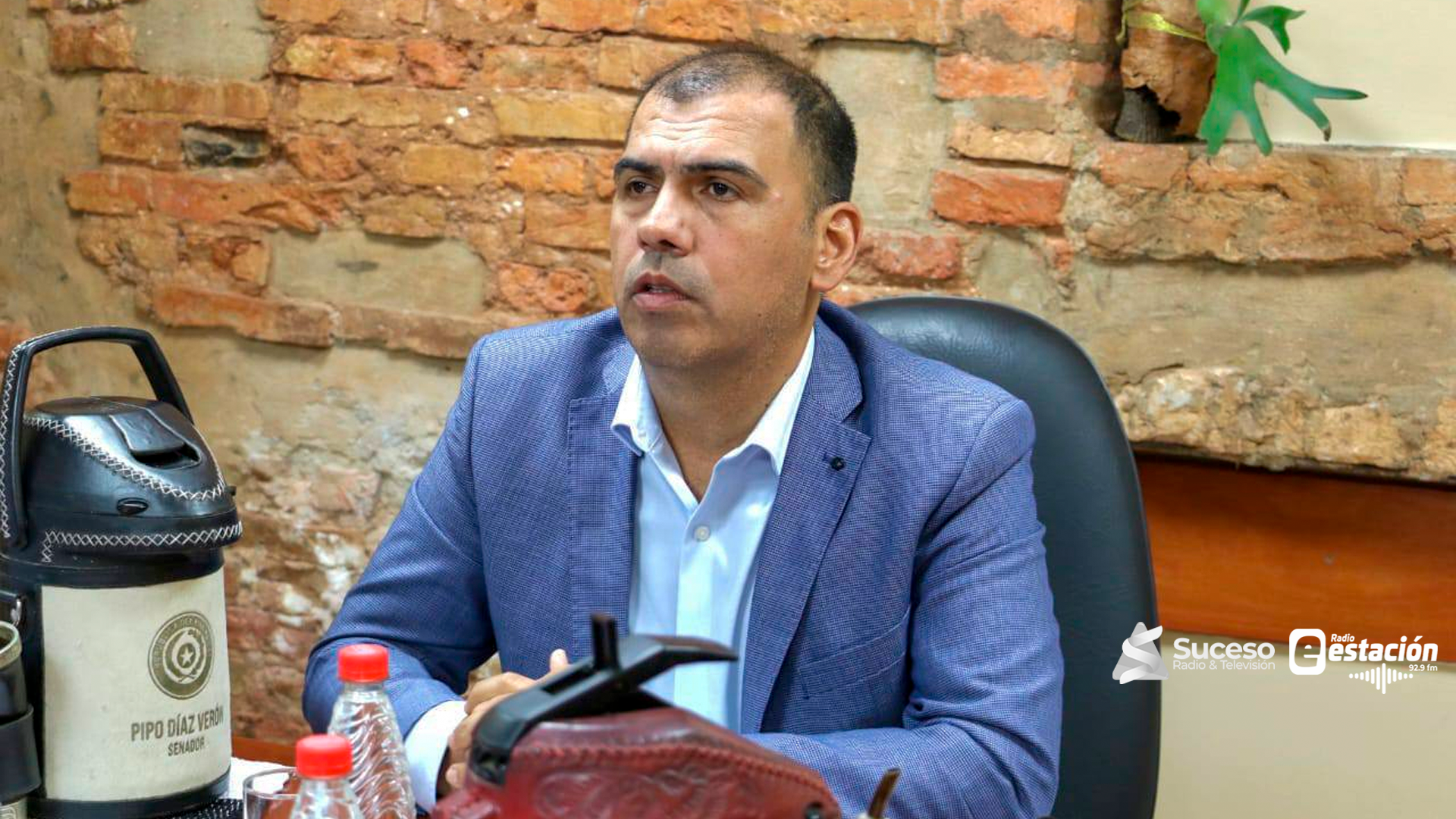 Fuerte discurso de Díaz Verón marca el clima preelectoral en Caazapá - Foto: Senador Pipo Diaz Veron/Edición Suceso Multimedios