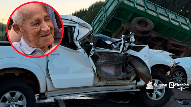 Jorge Julián Vallena, de 89 años, falleció en un accidente de tránsito en Maciel.