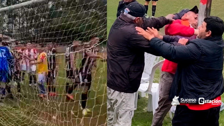 Bochornoso clásico en General Morínigo: presidente de la liga y dirigente de club terminaron a los golpes.