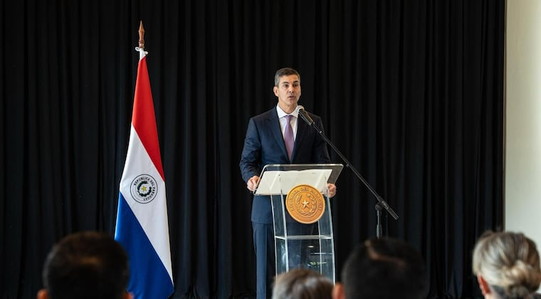Santiago Peña, presidente de la República.