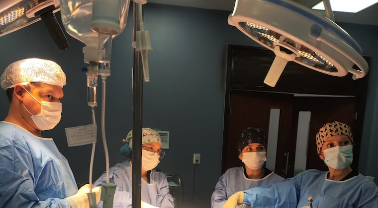 IPS Ingavi: realizan compleja cirugía para tratar una rara patología intestinal
