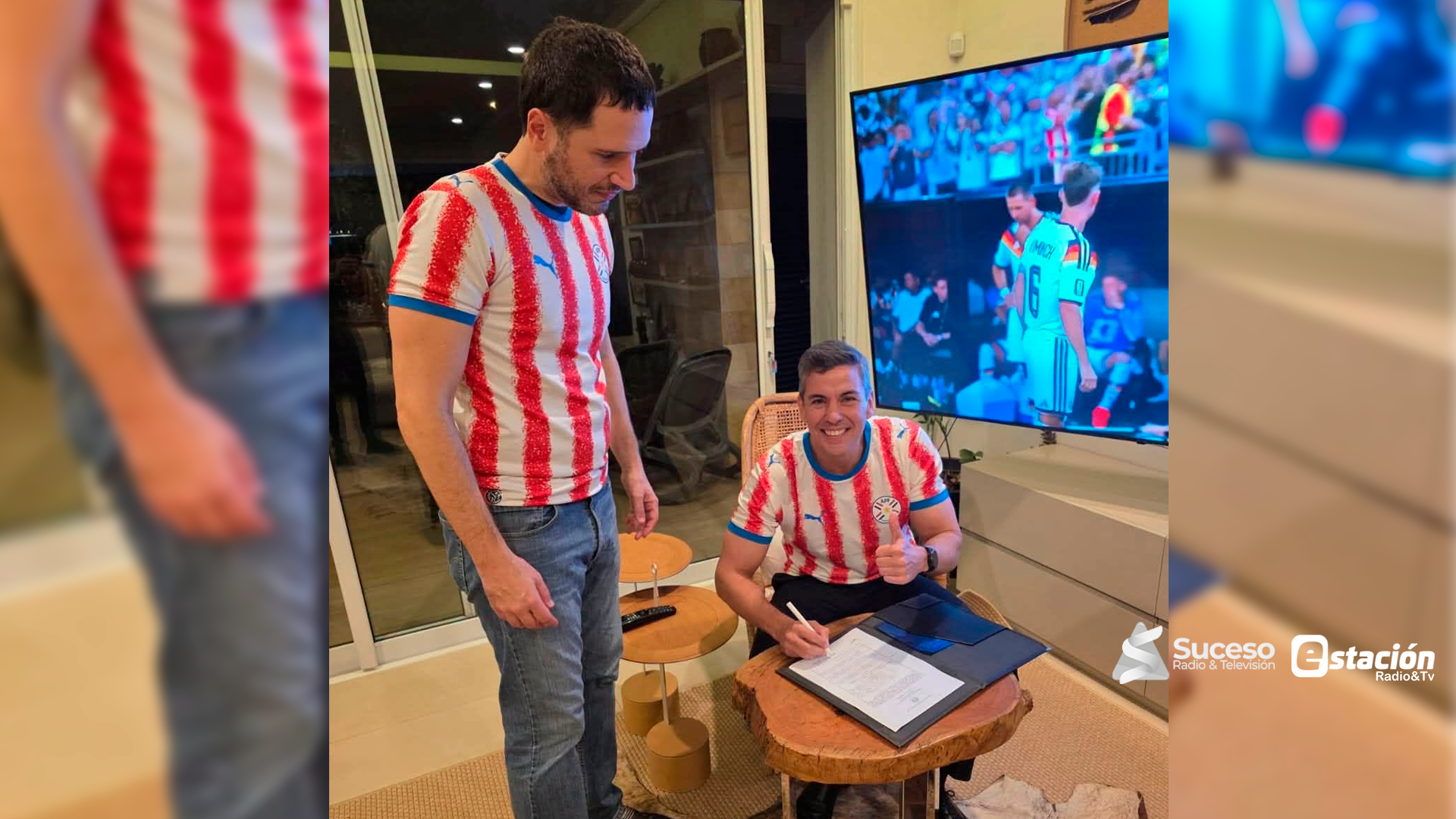 Santiago Peña decretó feriado para este martes por la victoria de la Albirroja