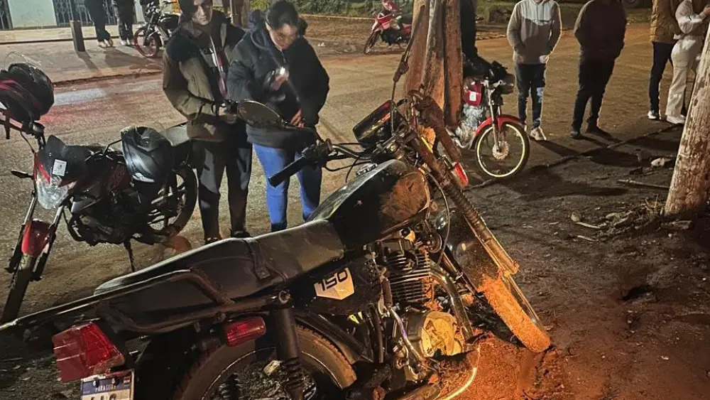 La víctima fatal fue identificada como Mario Leonor Cabrera Reyes, de 27 años, domiciliado en el kilómetro 10 lado Acaray.Foto: Gentileza.