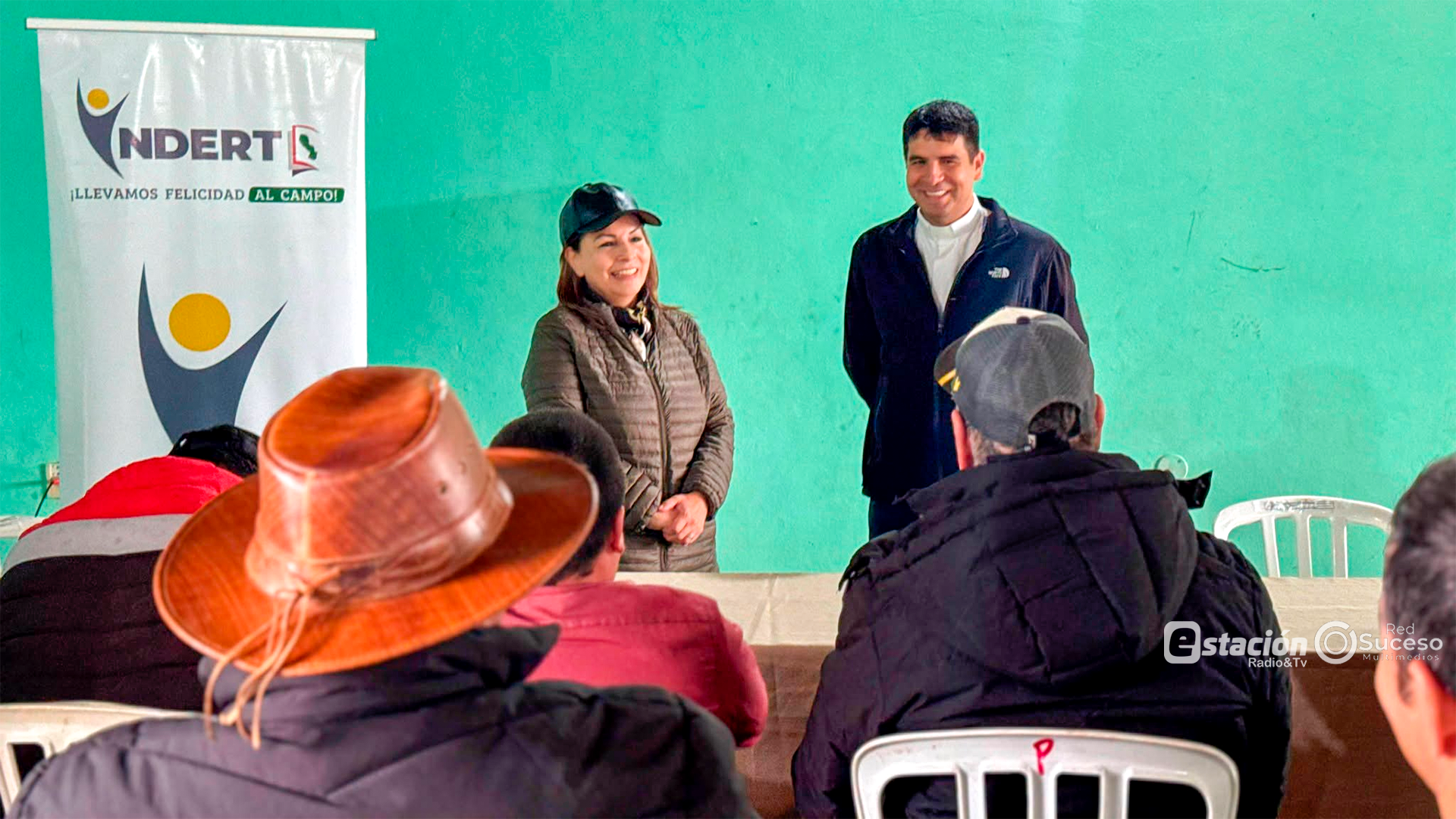 INDERT impulsa la titulación masiva en Nueva Esperanza con reunión junto a pobladores