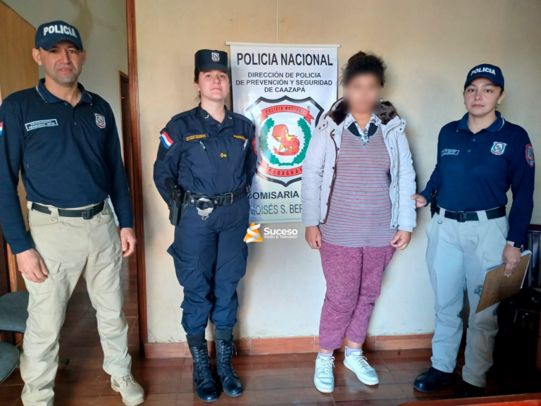 Localizan sana y salva a adolescente reportada como desaparecida en Moisés Bertoni