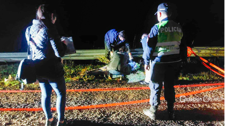 Albañil caazapeño muere tras violento accidente de motocicleta en la Ruta de la Producción