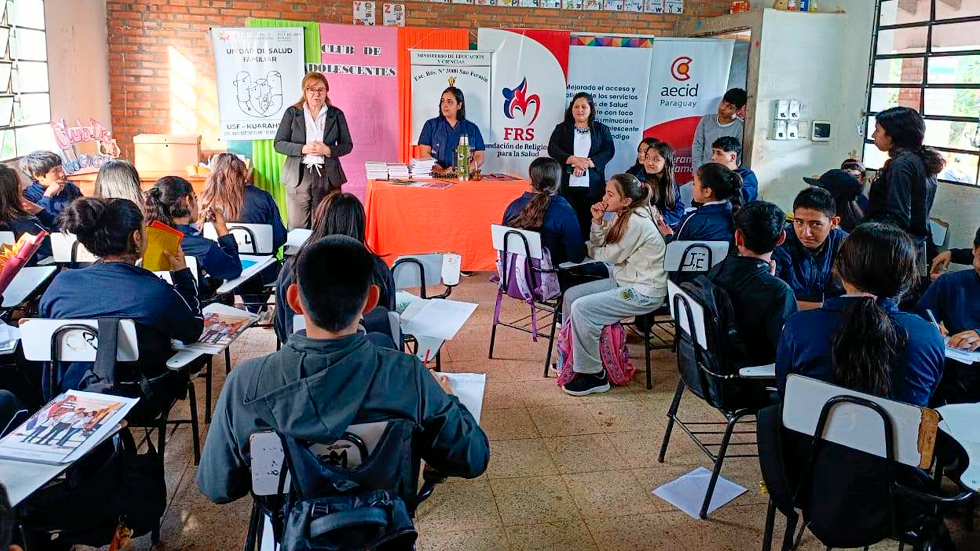 Concluye Club de Adolescentes impulsado por la USF Kuarahy Resē con enfoque en prevención y salud mental