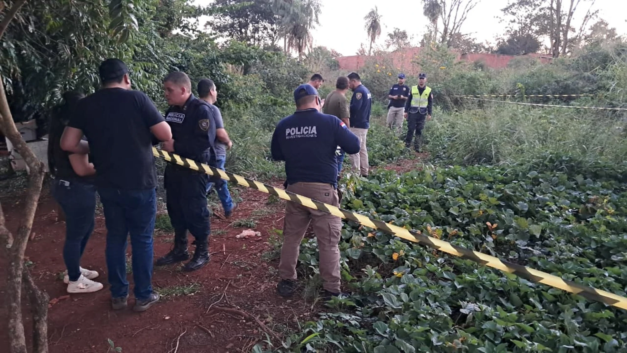 El atacante huyó tras perpetrar el crimen.Foto: Marciano Candia.