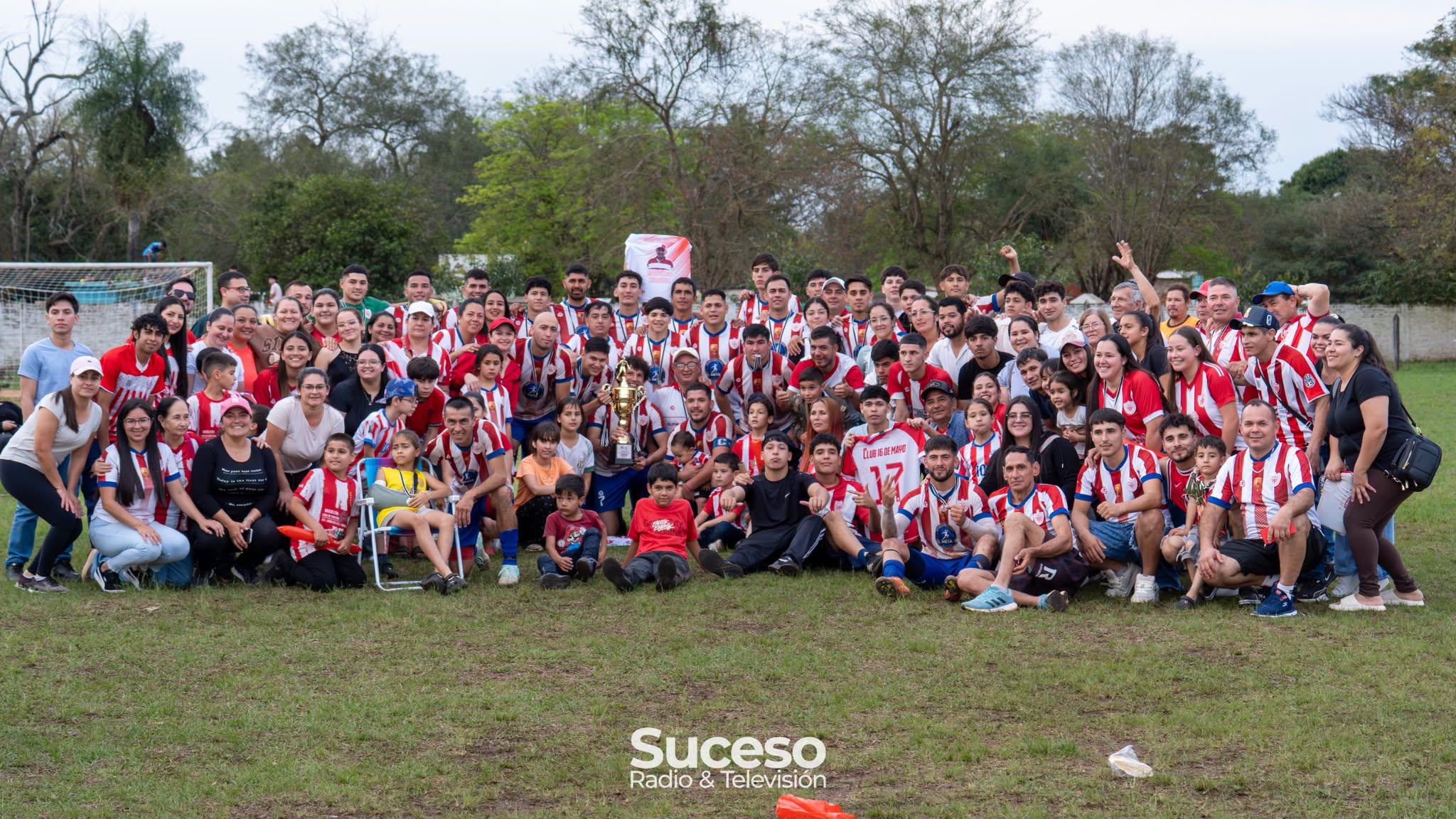 16 de Mayo retiene la corona y celebra un nuevo título en la Liga Gobernador Rivera - Foto: Radio y Tv Suceso|Red Suceso Multimedios