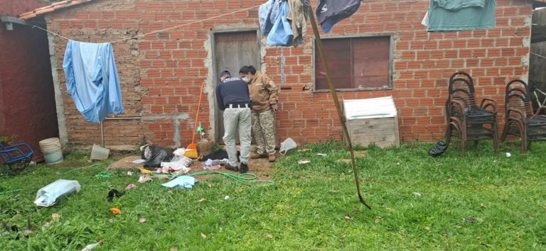 Hallan feto de nueve meses de gestación en una vivienda de Caazapá
