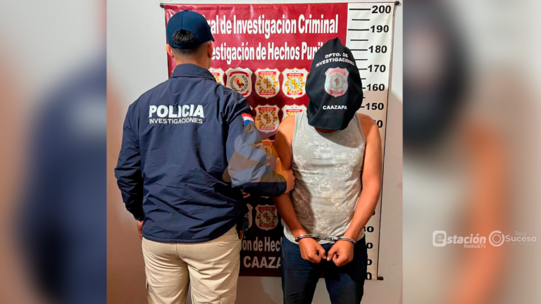 Detienen en Abaí a un hombre durante operativo de investigación