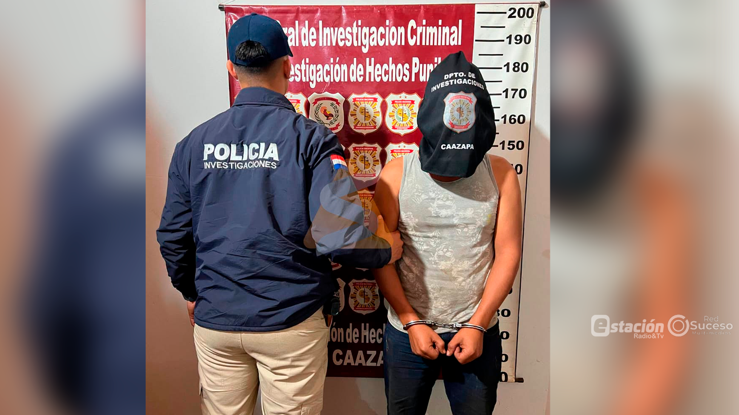 Detienen en Abaí a un hombre durante operativo de investigación