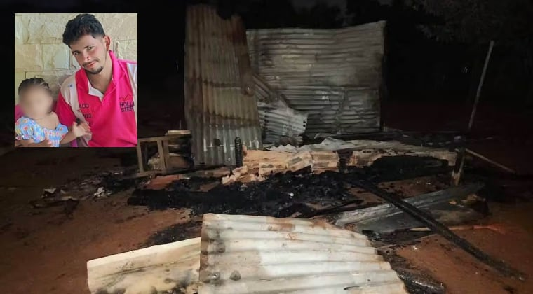Fallece el padre que intentó salvar a su hija durante incendio en Caaguazú