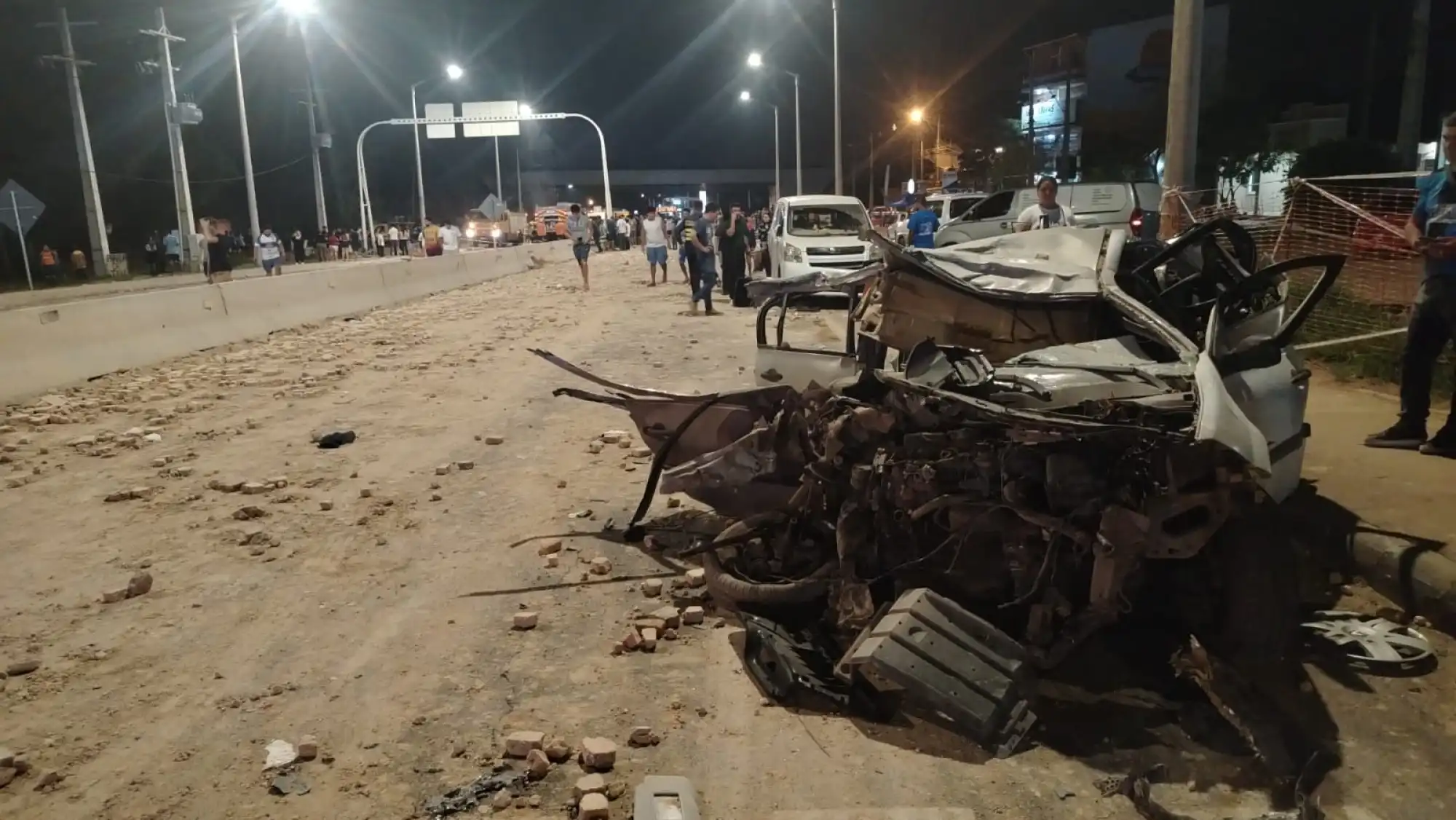 Accidente en Pedrozo: Cinco víctimas fatal tras violento choque sobre la ruta PY02