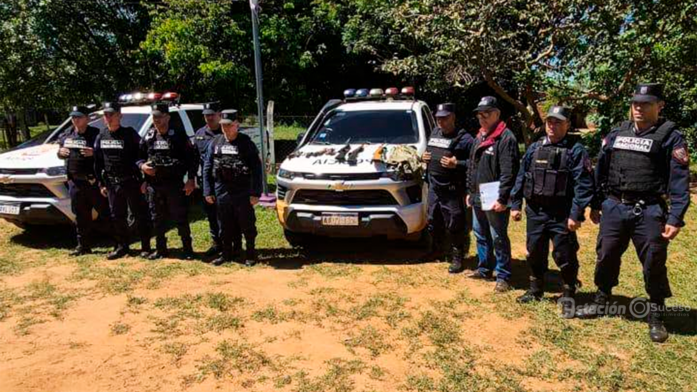 Operativo contra el abigeato deja armas incautadas en Tres de Mayo