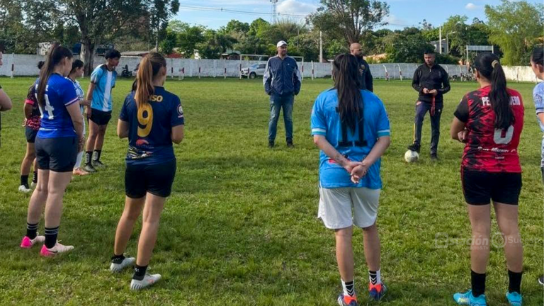 Caazapá presentó a su selección femenina para el Interligas
