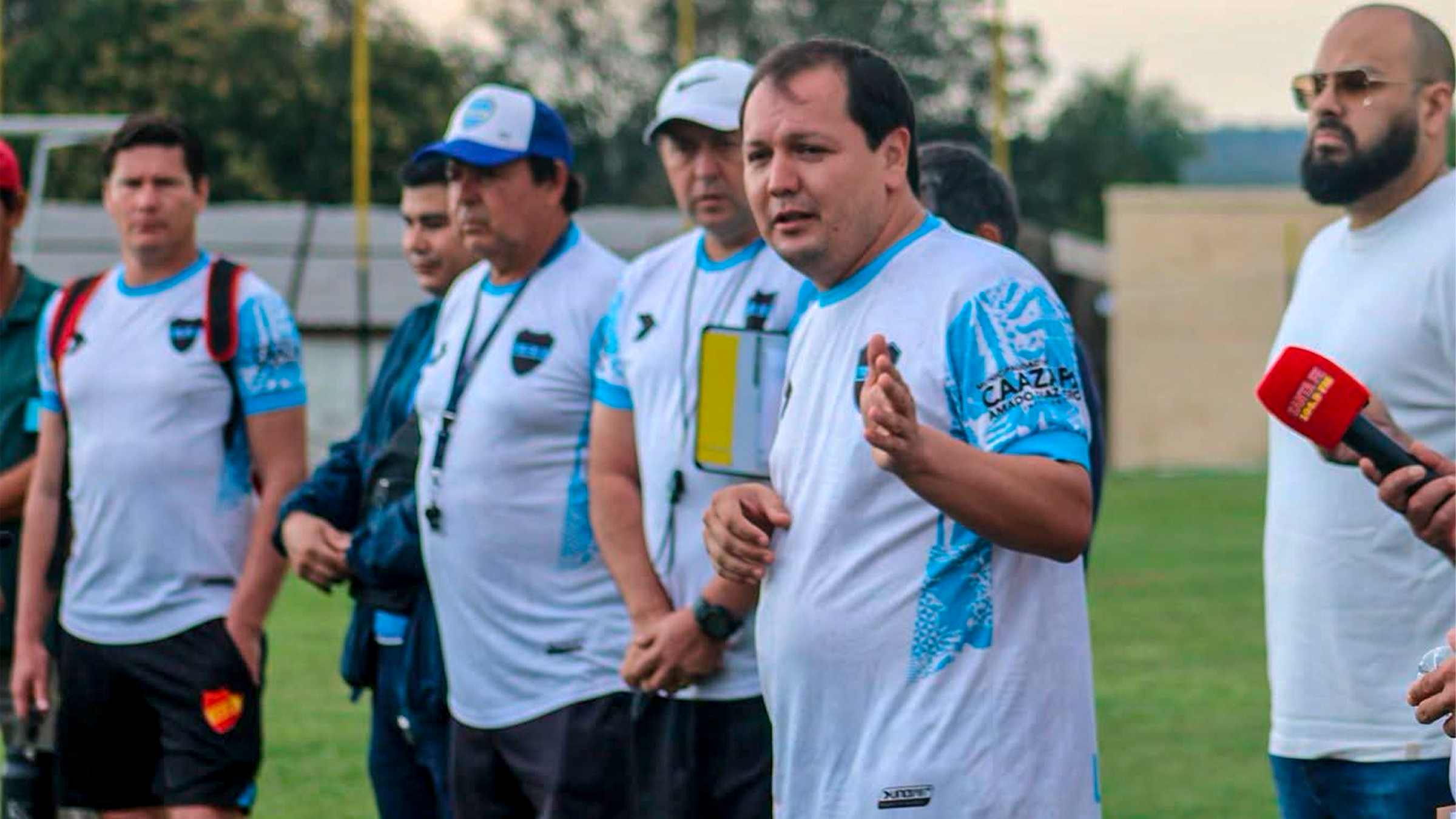 Presidente y Dt: Alfonso Benítez asume como nuevo DT de la Selección Caazapeña para los cuartos de final