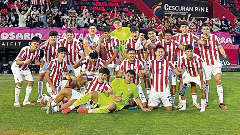 Triunfazo de Paraguay y a la final.Foto: Gentileza.