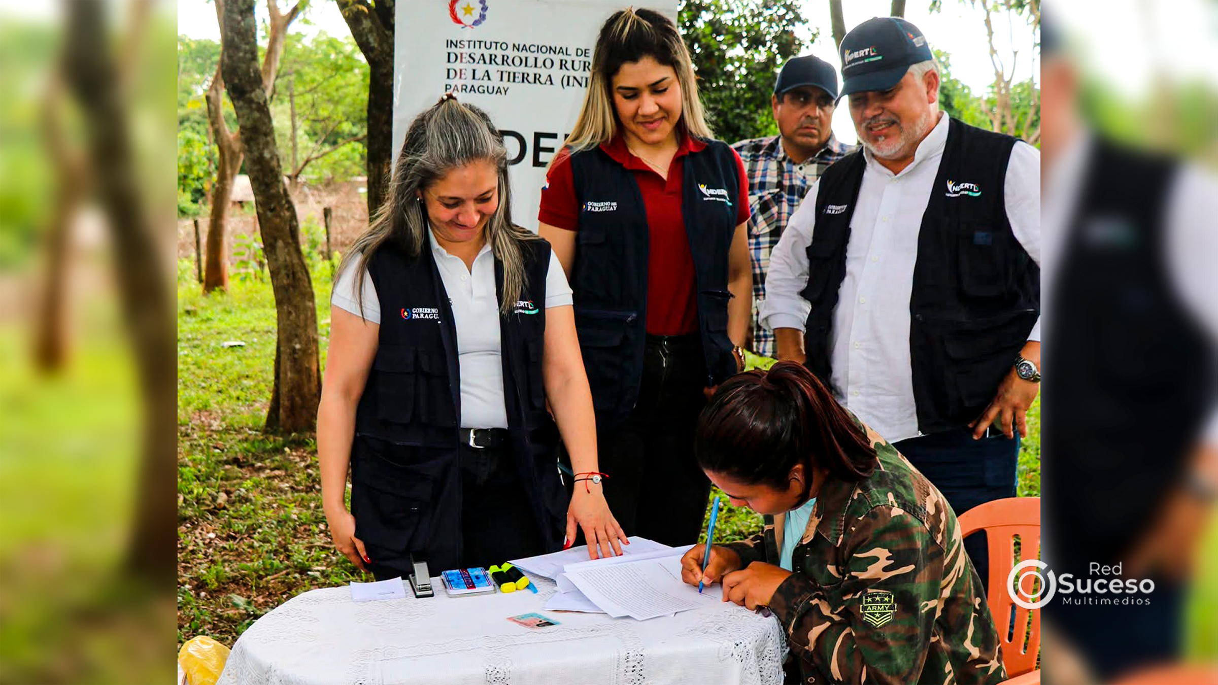 Más de un centenar de títulos fueron firmados por familias campesinas de Caazapá