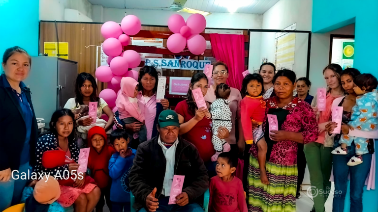Octubre Rosa: impulsan la prevención del cáncer de mama en el Puesto de Salud San Roque de Abaí