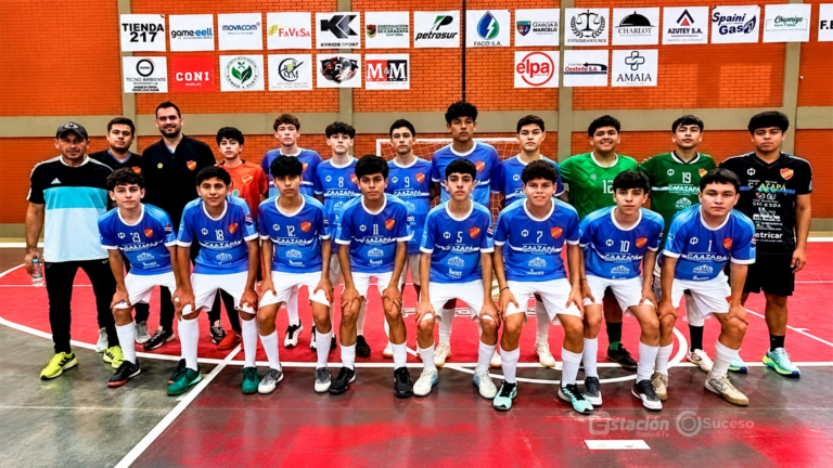 La selección Caazapeña C15 debuta ante San Juan Nepomuceno en las eliminatorias del Nacional de Fútbol de Salón
