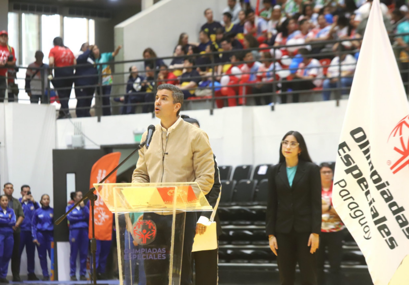 Juegos Nacionales Unificados 2026: Santiago Peña acompañó la inauguración