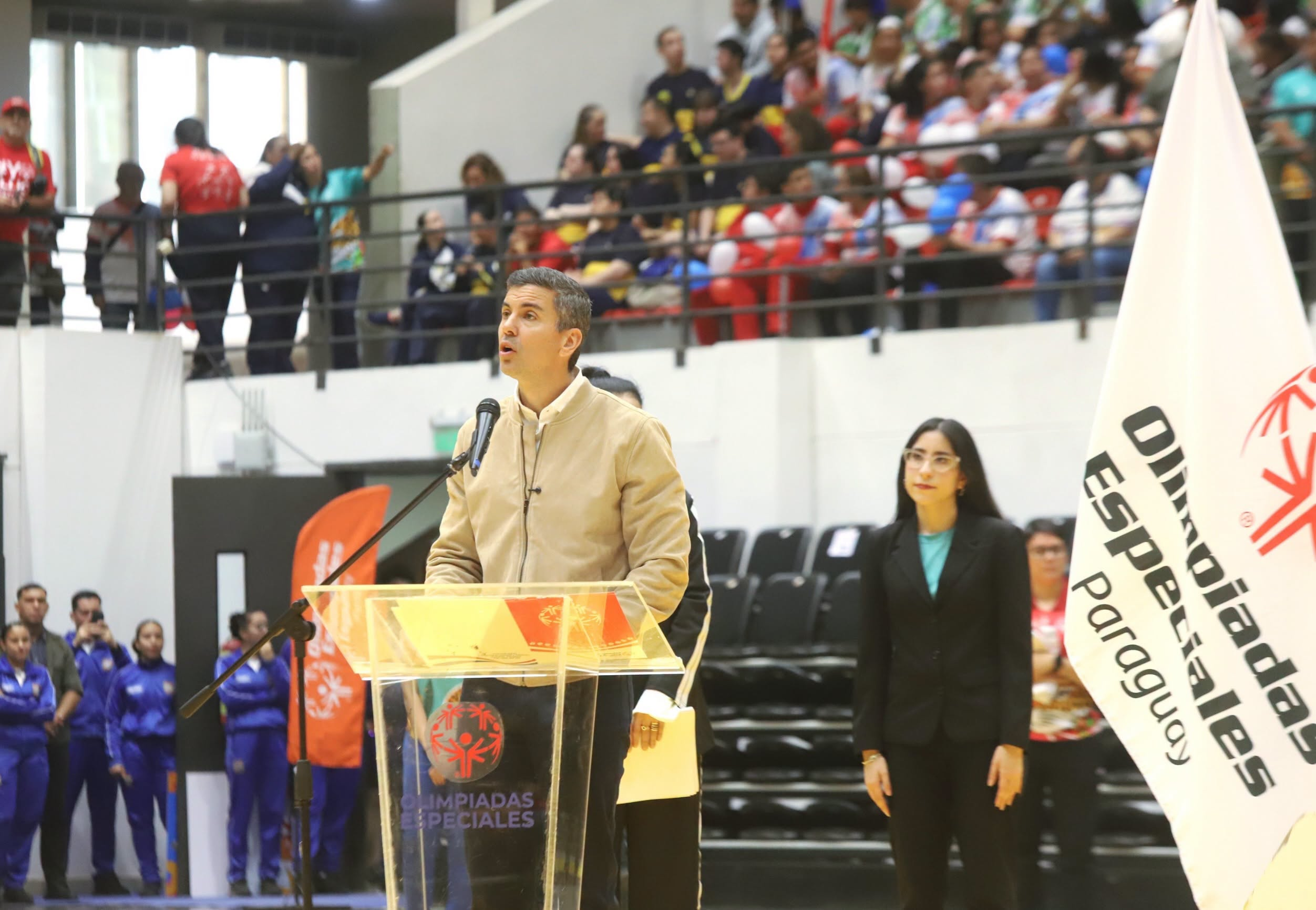 Juegos Nacionales Unificados 2026: Santiago Peña acompañó la inauguración