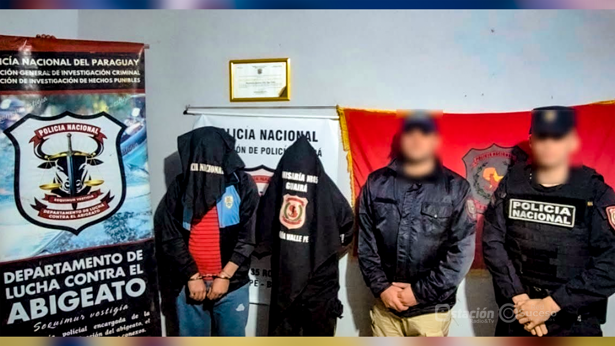 Dos hombres fueron aprehendidos tras la recuperación de tres vacunos en Coronel Maciel