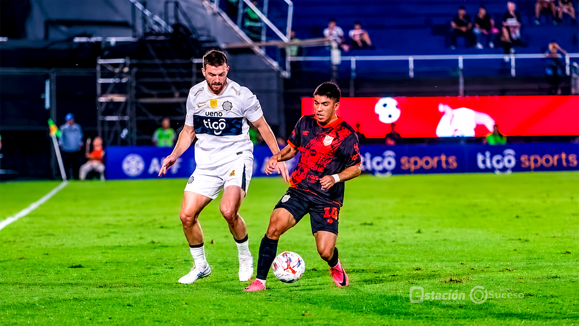 Matiné en Villeta con Olimpia y Ameliano en acción