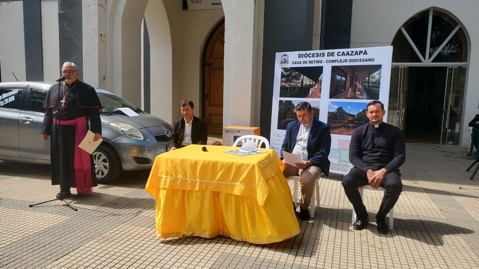 Diócesis de Caazapá lanza rifa solidaria para construir una casa de retiros espirituales