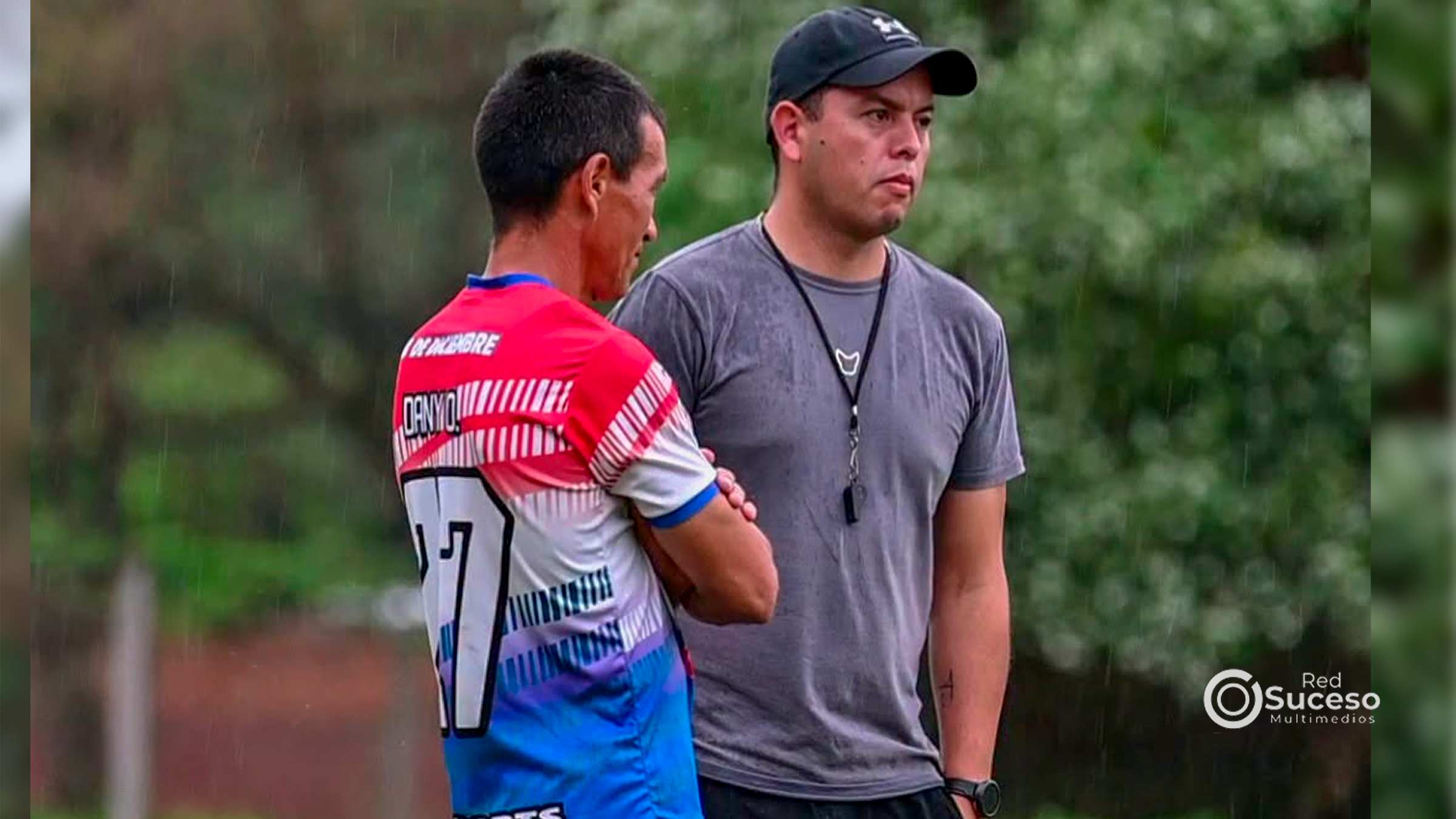 Rodrigo Diosnel Báez Ramírez, Director Tecnico de la Liga de Fútbol Gobernador Rivera - Foto: Red Suceso Multimedios