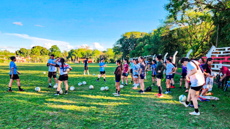 La selección femenina de Caazapá prepara la final de ida ante Yegreña